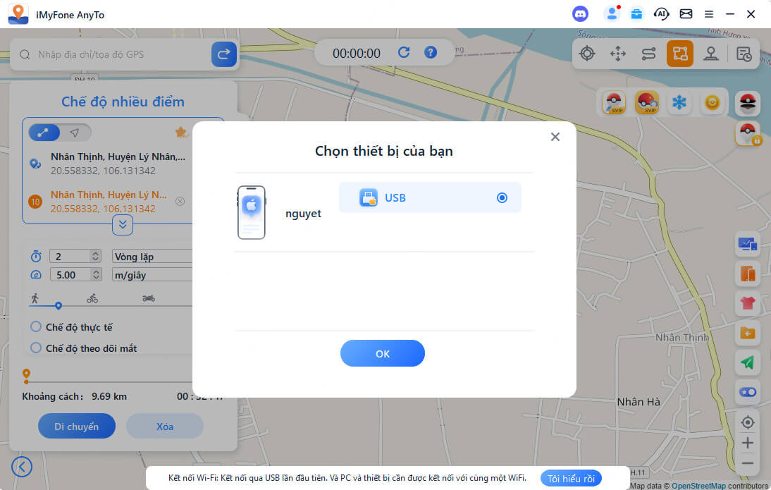 chọn thiết bị của bạn