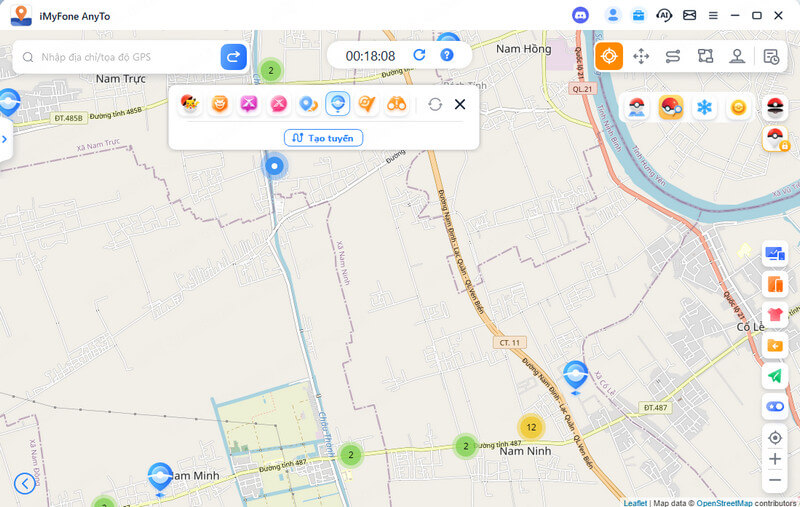 thu thập bộ sưu tập bản đồ pokemon go