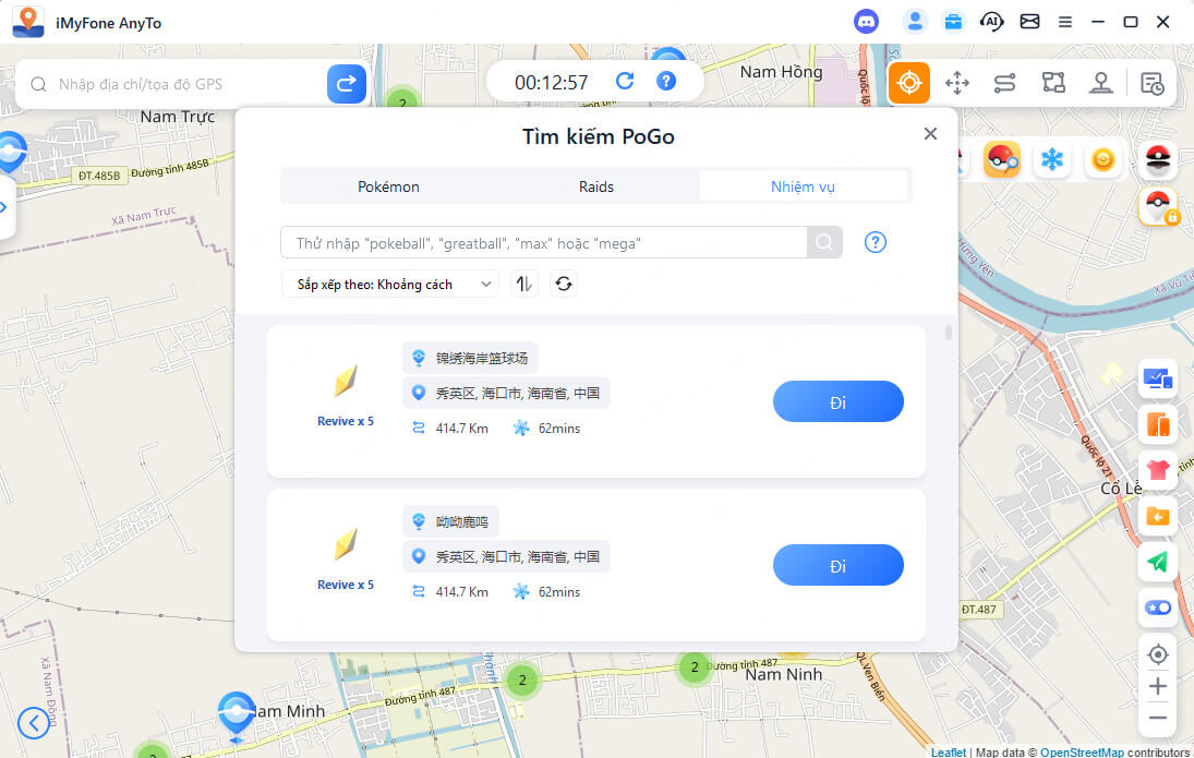 tìm kiếm thông tin pokemon tìm kiếm nhiệm vụ