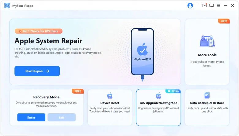 Cập nhật/Hạ cấp iOS