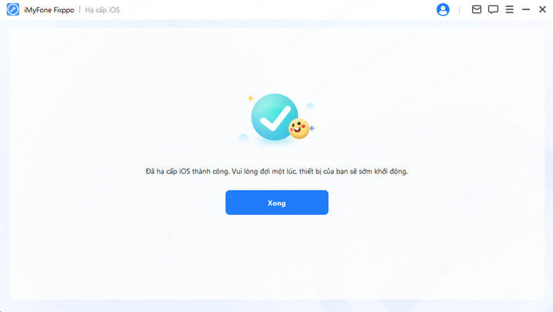 Bắt đầu hạ cấp iOS