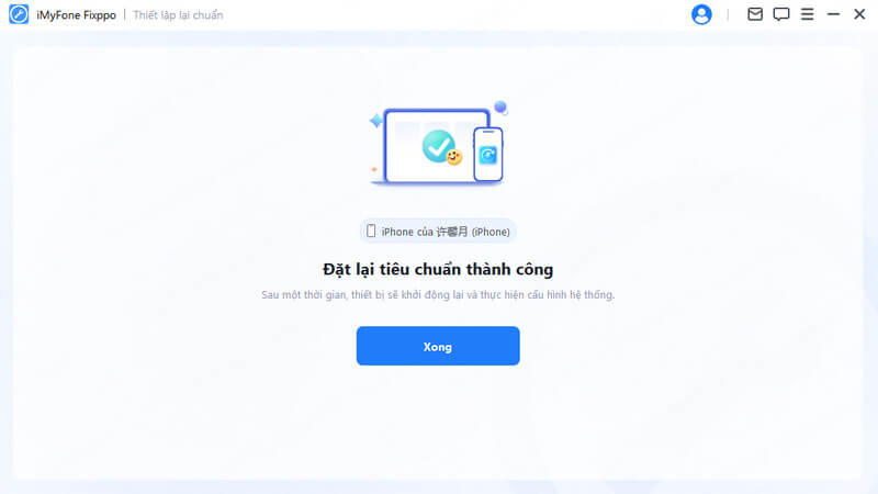 Đặt lại thiết bị