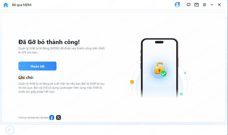 bỏ qua thành công