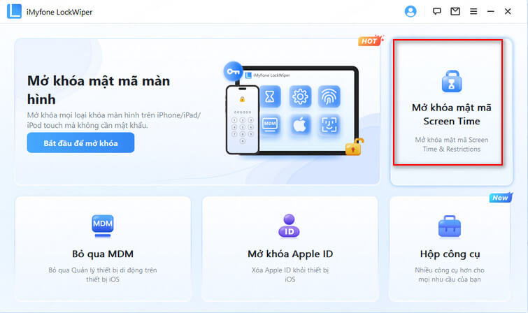 Mở khóa chế độ Mật mã thời gian sử dụng