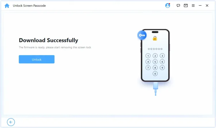 Bắt đầu mở khóa ID Apple