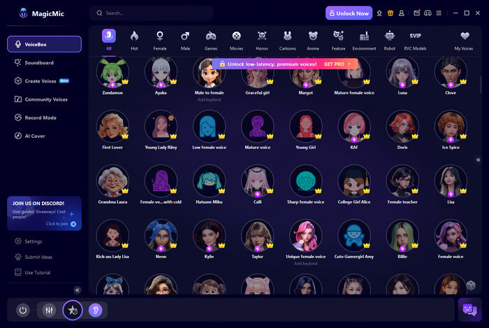 thay đổi giọng nói magicmic cho vtuber