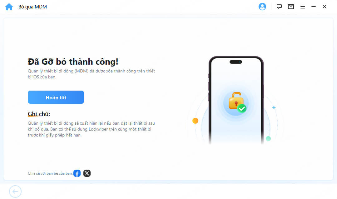 Bỏ qua MDM 4
