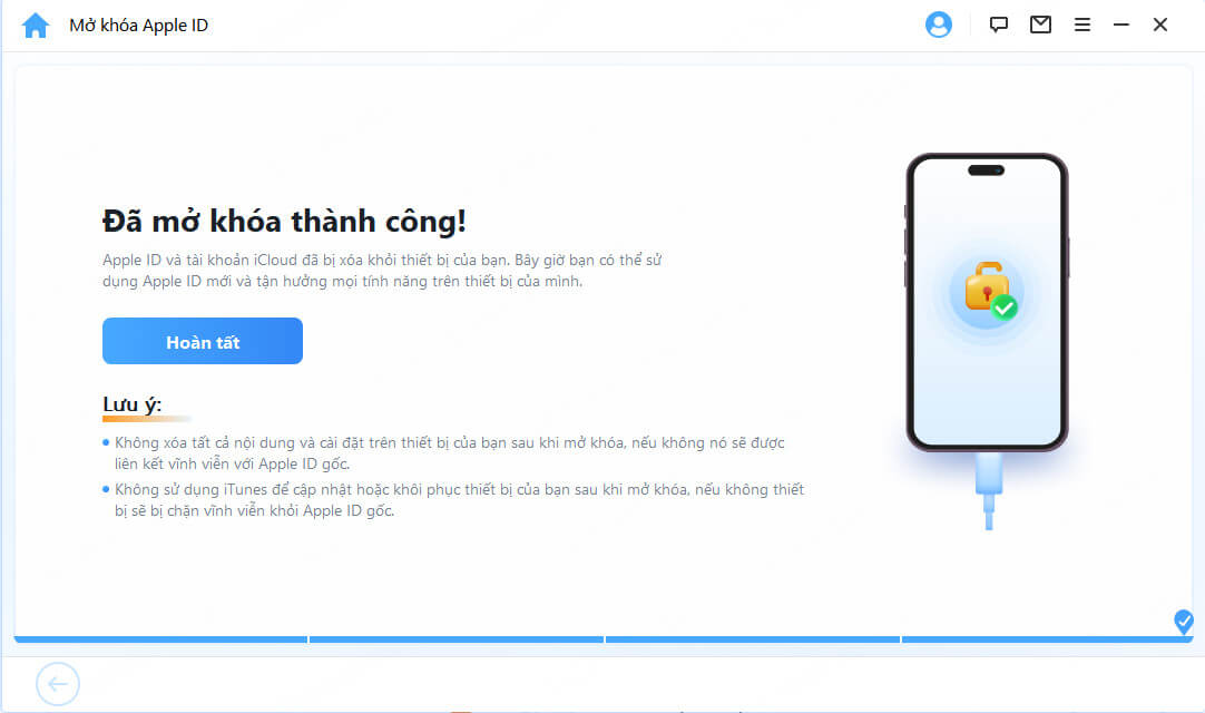 Mở khóa Apple ID 4