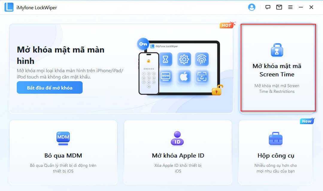 Mở khóa mật mã thời gian trên màn hình 1