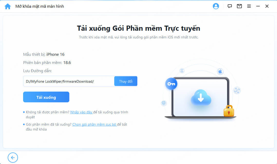 Mở khóa mật mã màn hình 3